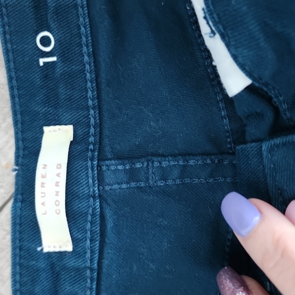 LAURA Conrad turquoise blue green shorts 10 - Picture 2 of 4